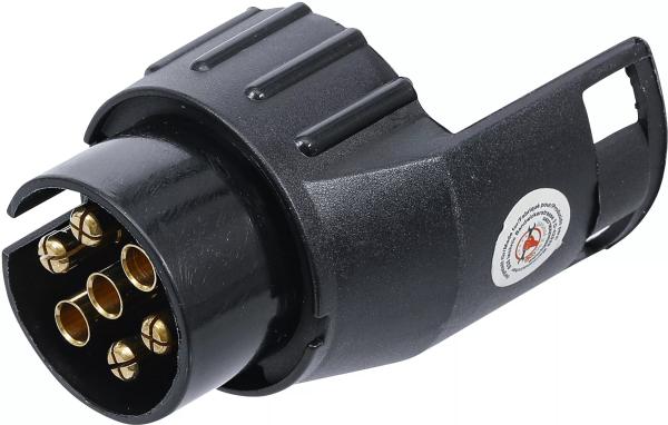 BGS Adapter für Anhängerstecker 12 V 7-polig auf 13-polig 80753